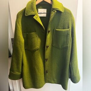 SAMSOE Green Wool Garment
